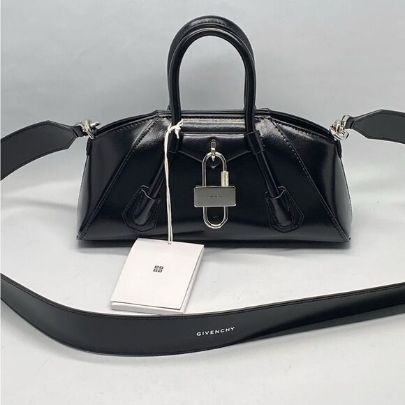 Givenchy Antigona Stretch Mini Top Handle in Box Leather - Picture 3 of 16
